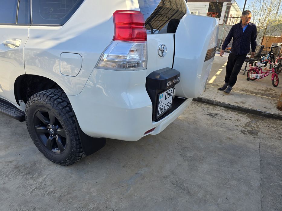 Задний бампер прадо 150 год 2017+ prado 150