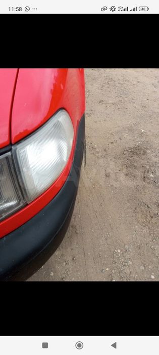 Передний бампер audi А8 d2 стеклопластик