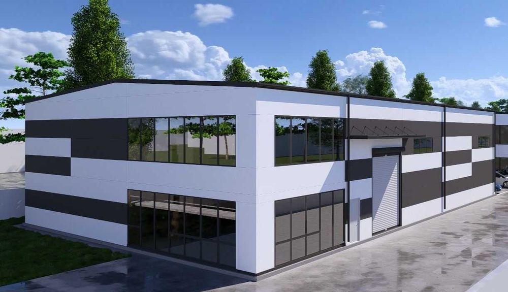 Vanzare Hala noua 593mp Afumati langa A0 – Doraly