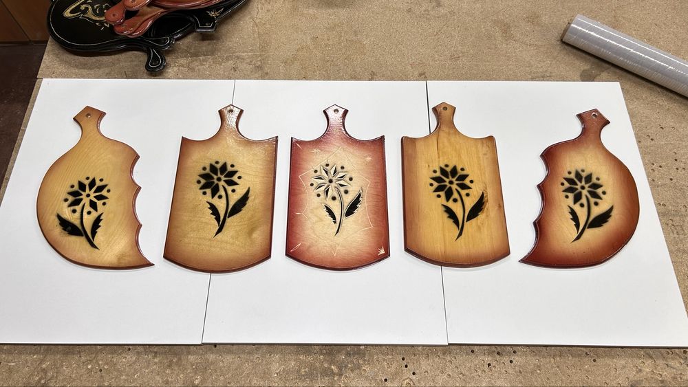 Доски разделочные из дерева