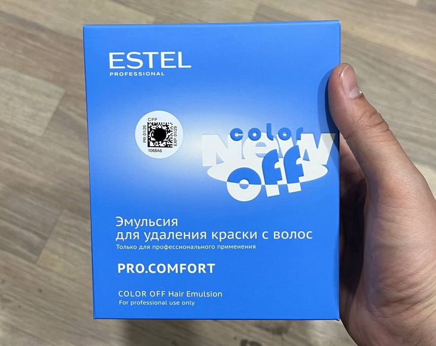 Estel махсулотлари кош краска ва смывка