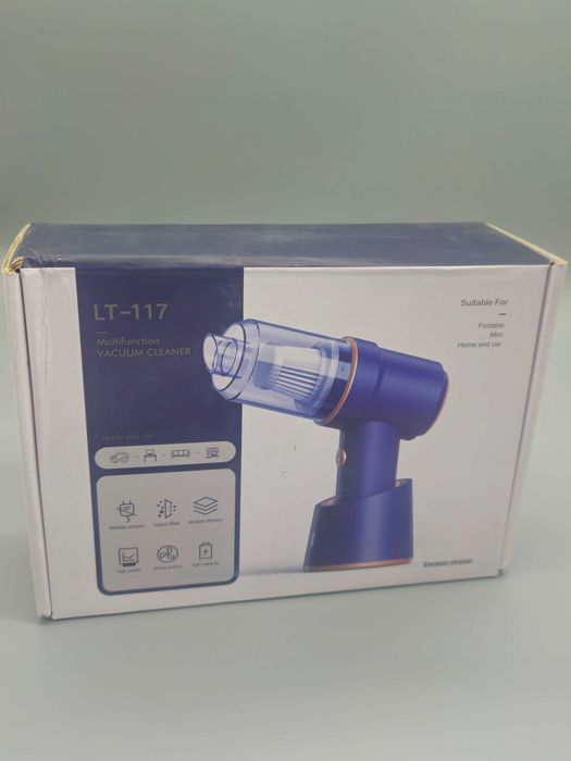 Мощна безжична мини прахосмукачка 80000Pa за автомобил и дом – USB