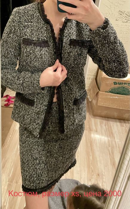 Костюм платье бархатное