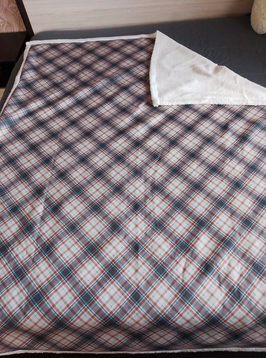 Шерпа одеяло с еко вълна 4