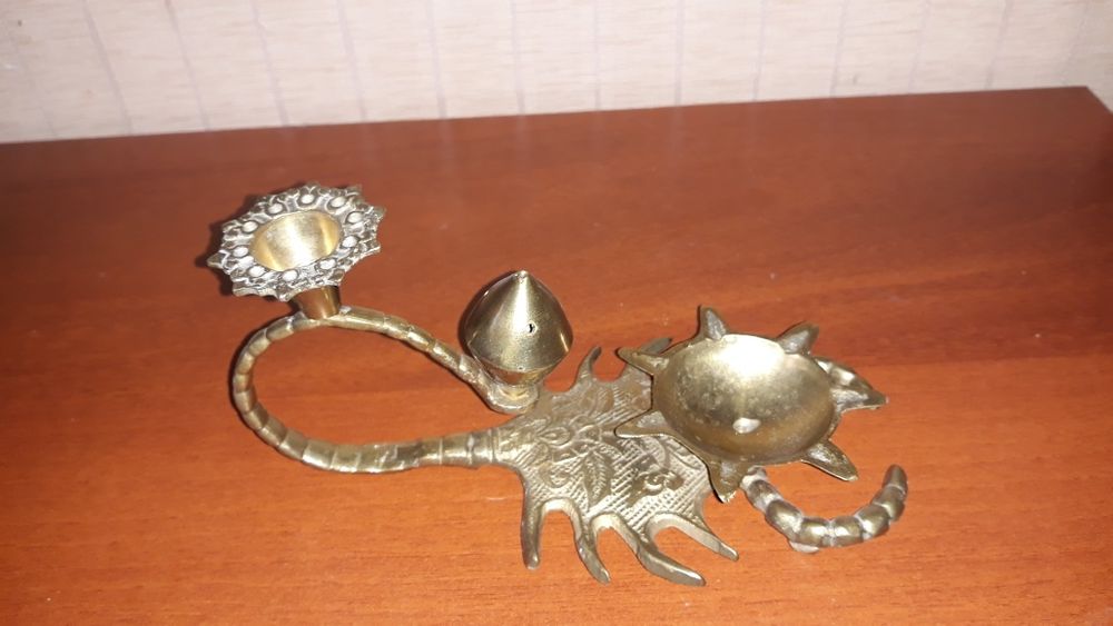 Подсвечники грифон и скорпион