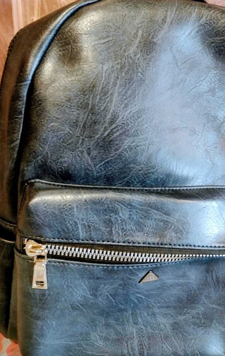 Нова Луксозна кожена раница