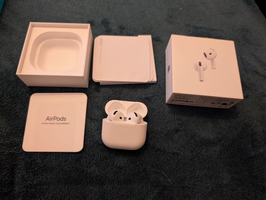 Căști Airpods 4 ANC - garanție Emag