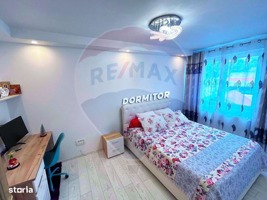 Apartament cu 2 camere de vanzare- complet mobilat si utilat- Cavnic