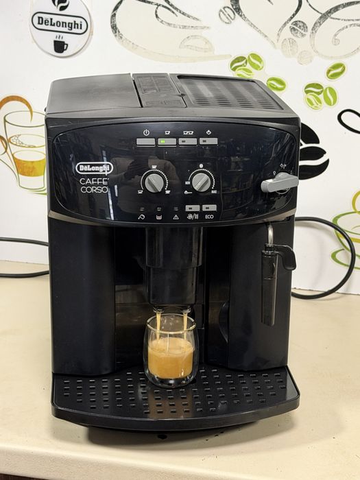 Кафемашина кафе автомат delonghi caffe corso с гаранция