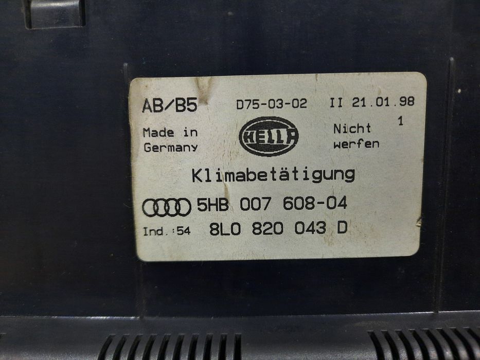 Клима Ауди А4 В5