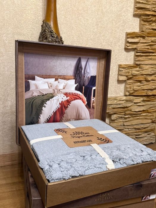 Плед покрывало бренд Liza cotton