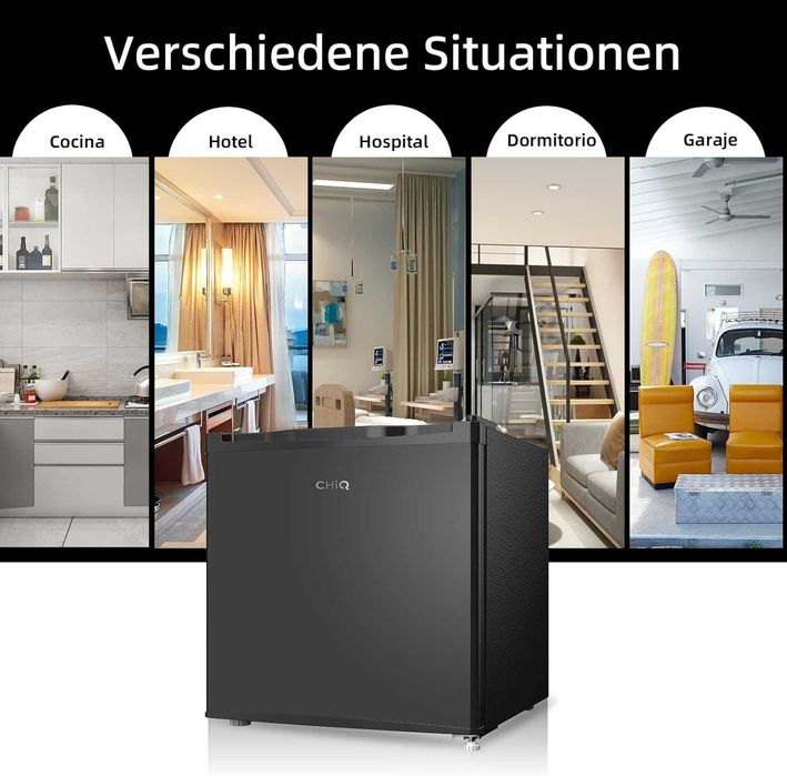 Мини фризер CHIQ CSD31D4E 31L (Черен)