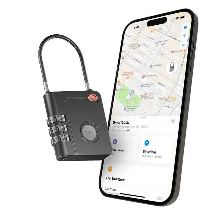 Keysmart Apple Iphone Tracker bagaj cala SmartLock Tracking