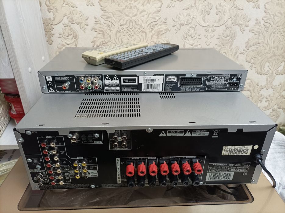 Pioneer vsx 515 и pioneer DVD