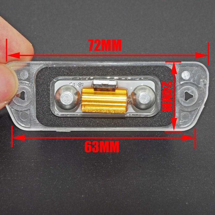 LED плафони за заден номер Mercedes W164 X164 W251 (Canbus).Супер ярки