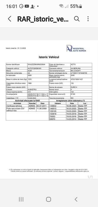 Audi a4 tdi 143 cai automatic, multitronic