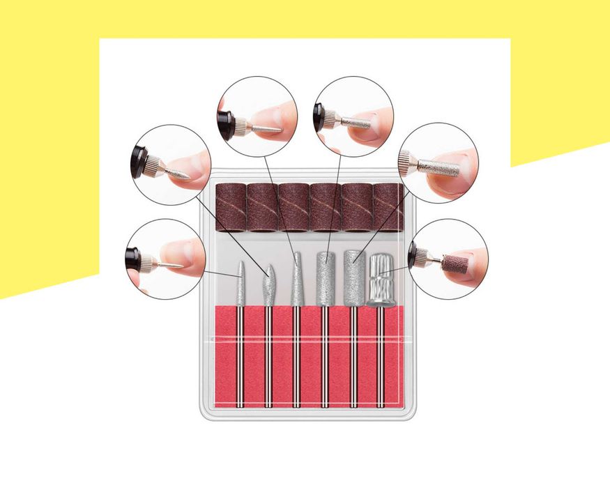 Комплект накрайници и шлайф цилиндри за електрическа пила