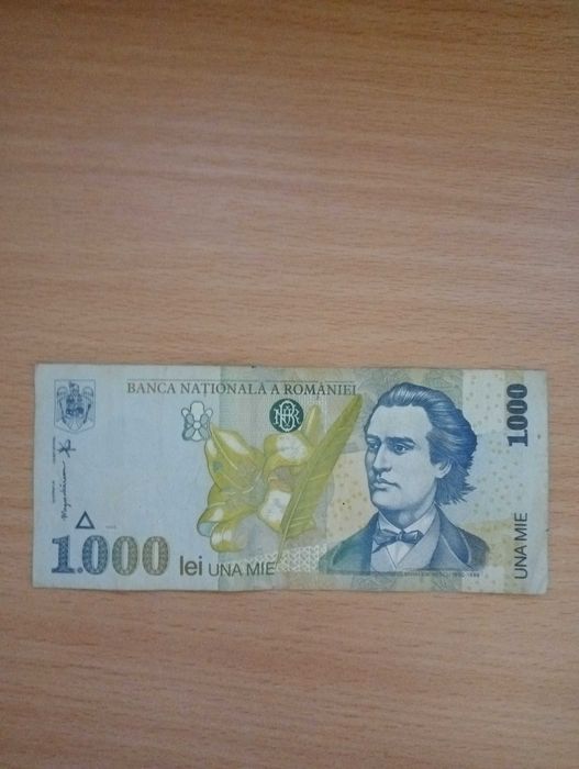 Vând bancnota 1000Lei 1998