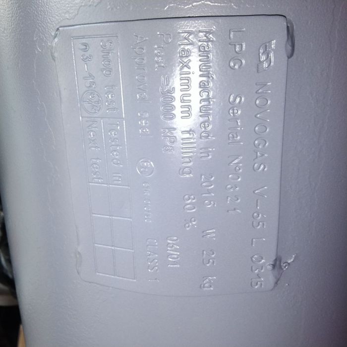 GAZ BALON Propan 65 L.