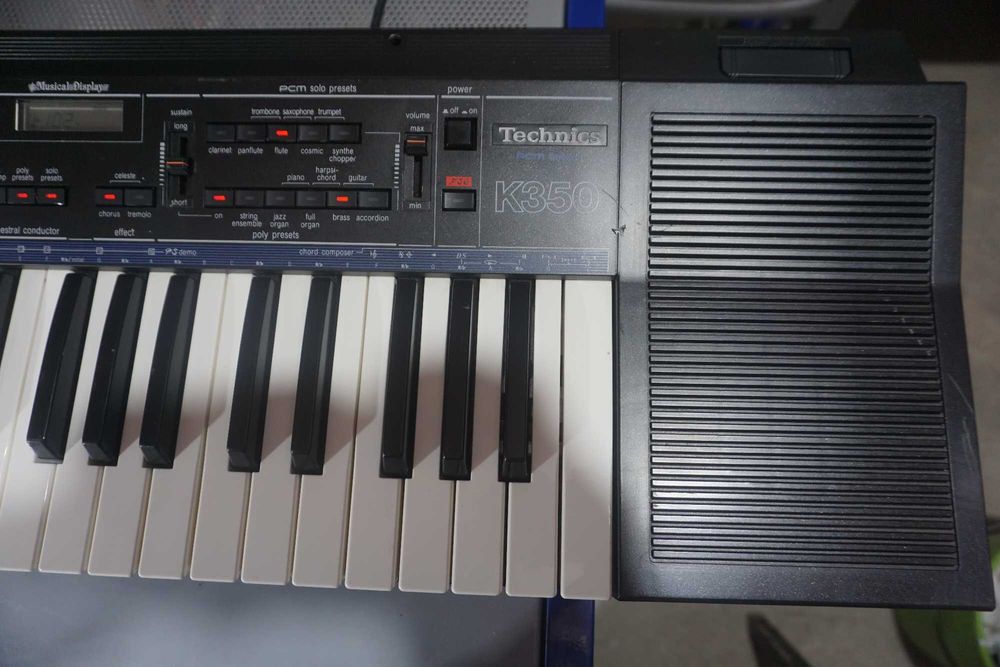 Orga/clapa electronica retro / Technics K350