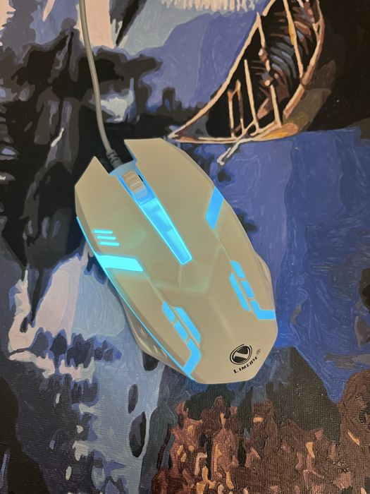 Мышка игровая S1-WH