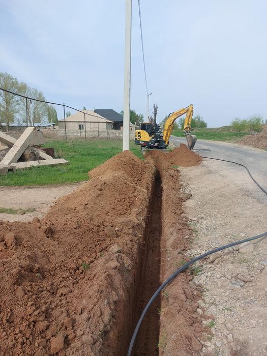 Водопровод Мини Экскаватор