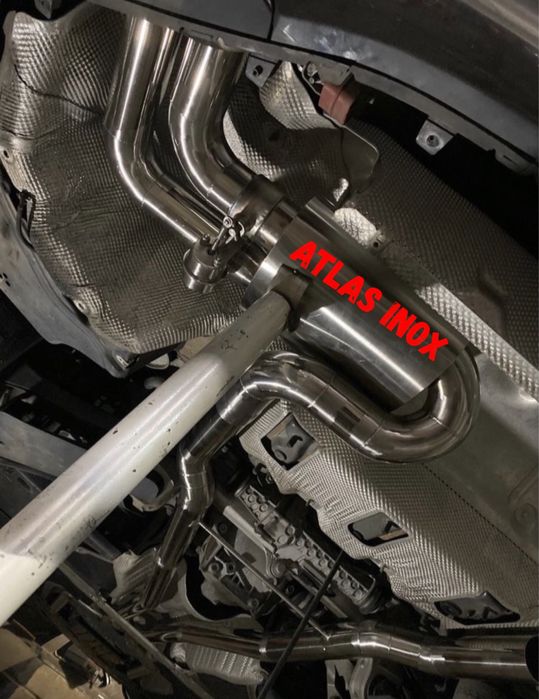 Inox AISI 304 teava evacuare auto 63 mm