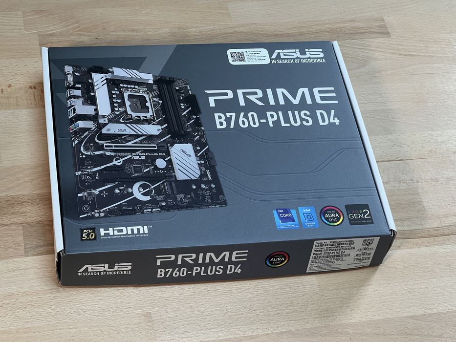 Asus Prime B760 Plus D4 – nouă desigilată doar pentru verificare