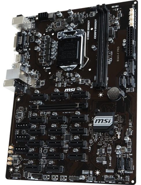 Майнинг ферма на 18 видеокарт