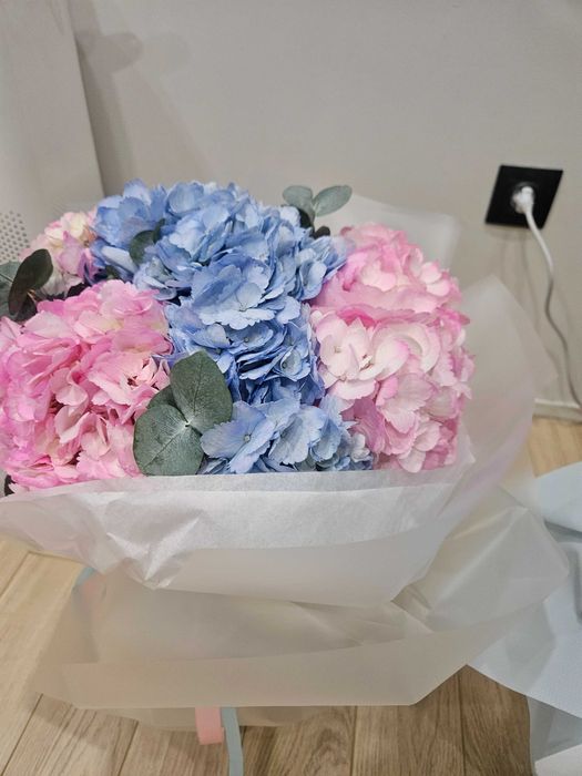 Букет цветов гортензии