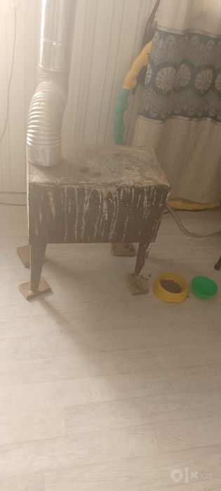 Печка жилезная газ