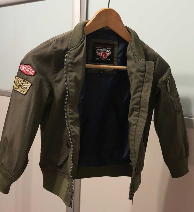 Jacheta bomber pentru baieti, 116 cm