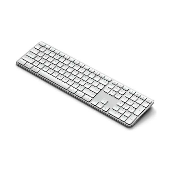 Tastatură Wireless Satechi Slim EX3, Alba