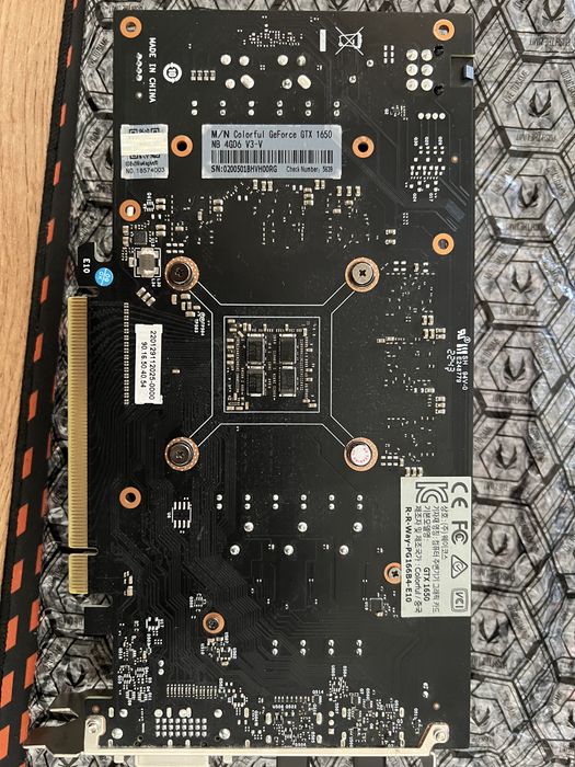 Видеокарта GTX 1650 4gb
