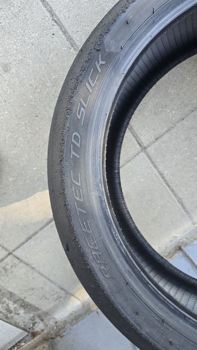Metzeler TD slick 190 55r17 и 125 70 17