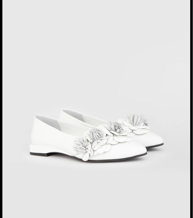 ILVI бренд балетки натуральная кожа