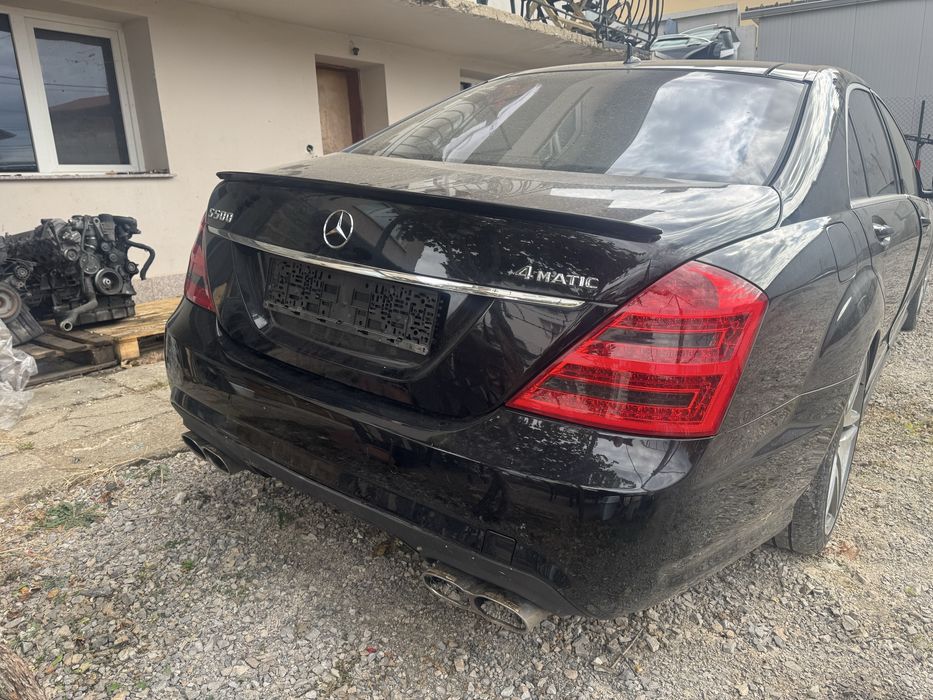 Mercedes S500 4 matic На части
