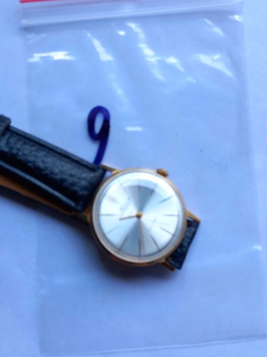 Ceas Poljot VIMPEL 23 jewels placat cu aur , model mai Rar