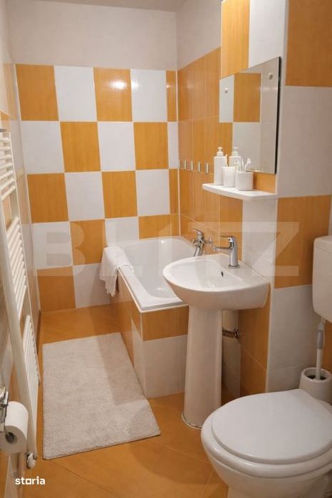 Apartament cu 2 camere, decomandat, 56 mp, renovat, Micro 2 - Orastie