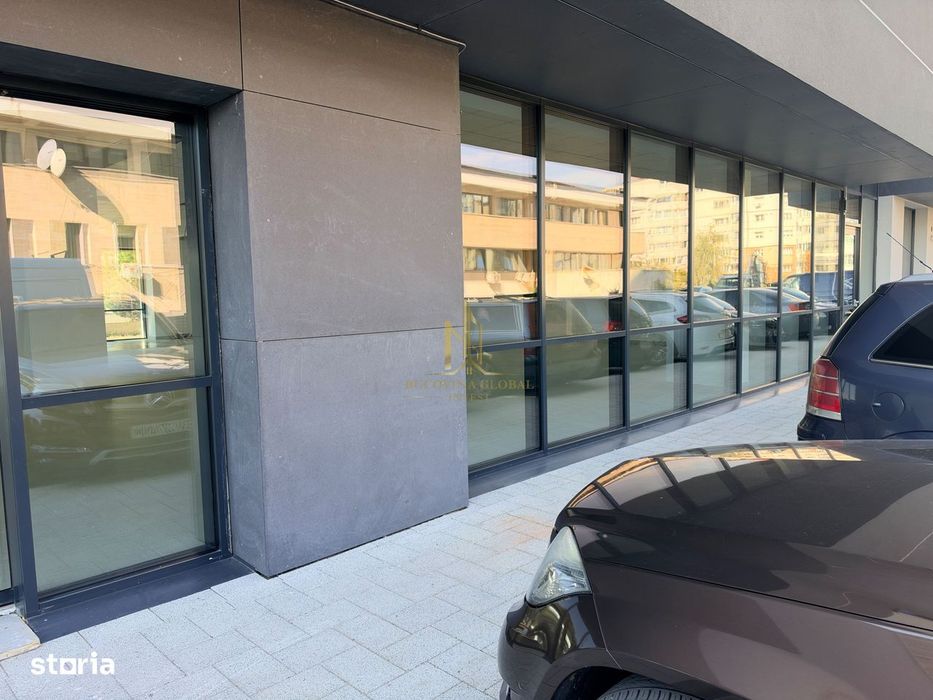 Spațiu comercial nou, 493.4 mp, vitrină 20 m, Suceava, zona Obcini