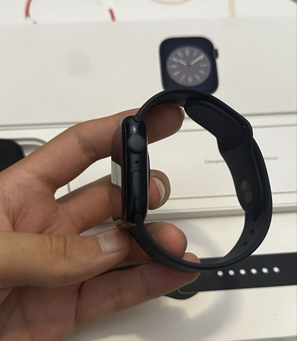 Apple watch 8/45 100% Midnight