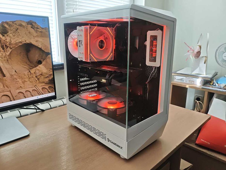 Геймърски компютър, Ryzen 7500F, Rtx 3060Ti, 1tb Nvme, 16gb DDR5