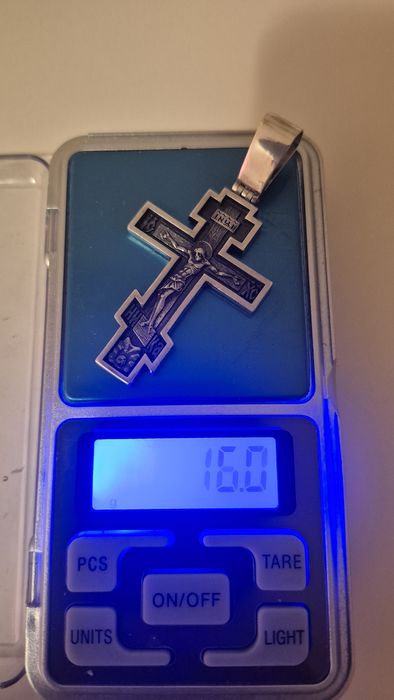 Крестик серебро 925проба