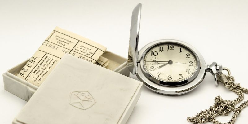 Продается карманный часы «Молния» (Molnija).