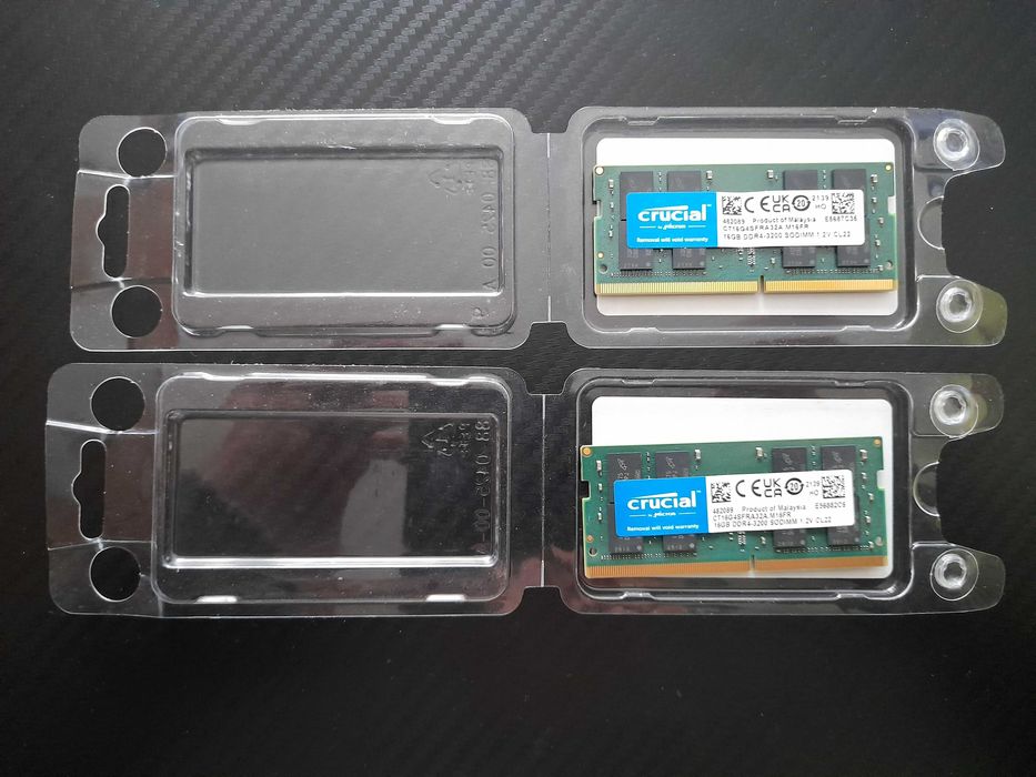 RAM DDR4 - 32GB, 16GB, 8GB - Crucial, Samsung, SK hynix - Рам памет за лаптоп