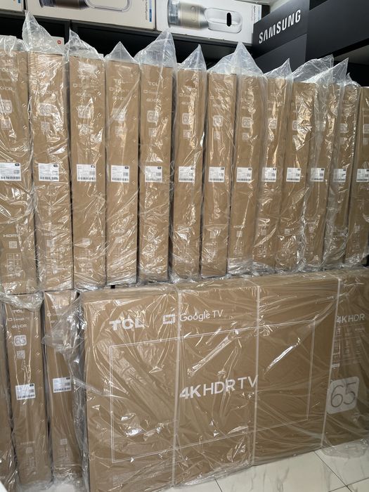 Телевизор TCL до 115, Google TV 4K UHD все модели есть + оригинал