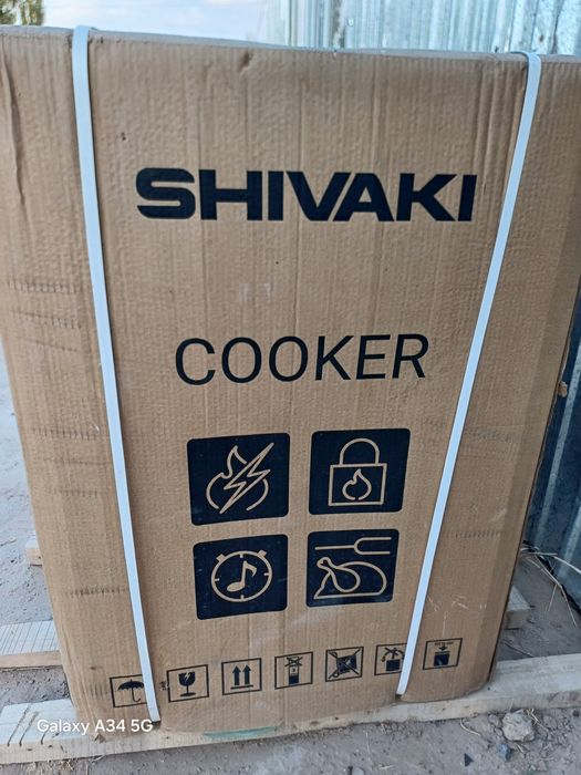 Газ плита новый shivaki
