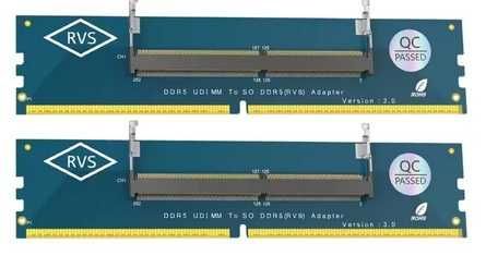 2x16GB DDR5 SODIMM 4800 - рам RAM памет за лаптоп/настолен с преходник