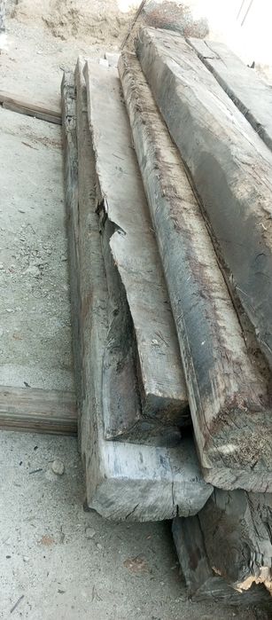 Деревянные строительные шпалы