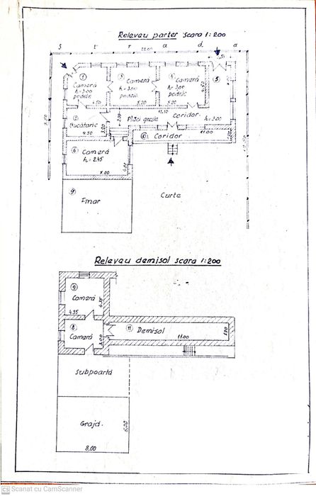 Casă de vânzare – 5 încăperi, 150 m² utili, garaj, demisol